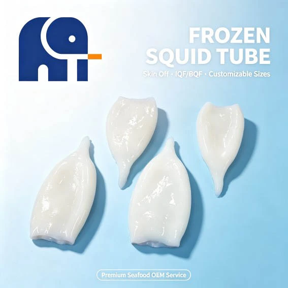 Anpassningsbar Frozen Squid Tube